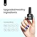 Beetles 9 in 1 Nail Glue Gel for Nail Tips and Clear Acrylic Nails Long Lasting, Curing Needed UV Extension Glue for False Nail Tips and Press on Nails, Spring Nail Art