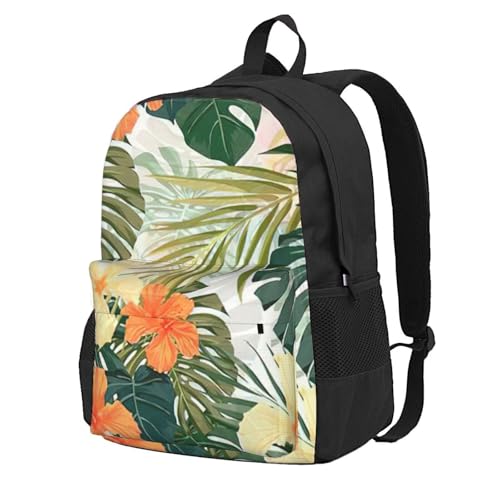 Sac à dos étanche à fleurs d'hibiscus pour ne plus manquer d'espace