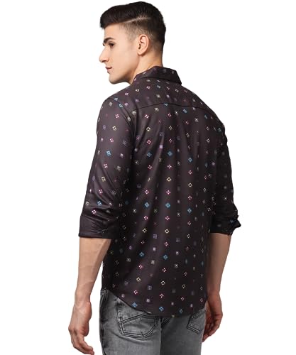 Image of Fabulous Multi Colored Printed Cotton Casual Shirt for Men by Trybuy Premium