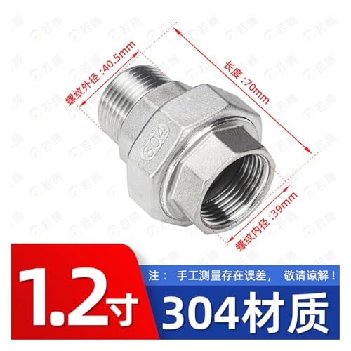 Junta roscada G1-1/4 para evitar fugas de aceite con apriete hexagonal 3