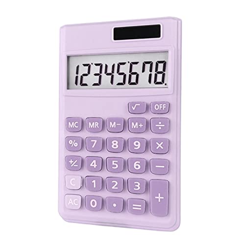 YTGER Calculatrice électronique, Bureau Calculatrices Bureau avec Gros Boutons, Calculatrices électroniques Calculatrice portative à Double Alimentation pour la Maison, Le Bureau