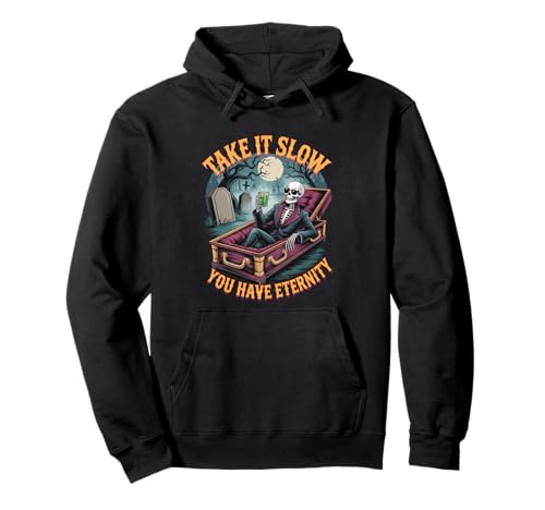 Take it Slow You Have Eternity Funny Memento Mori �X�P���g�� �p�[�J�[