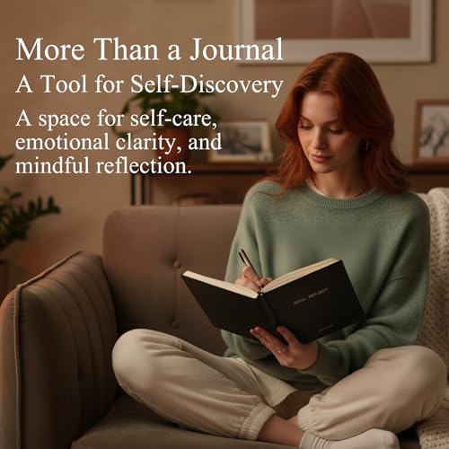Image of Guided Journal for Self-Discovery - 180 Undated Prompts for Gratitude, Healing, Personal Growth & Mindfulness - Wellness Journal for Emotional Clarity, Self Care & Mental Health Gift for Women & Men