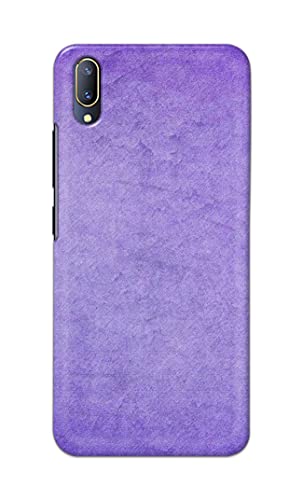 Image of Plain Purple Hard Back Case Cover for Vivo V11 Pro / X21s Back Cover -(J5) VNS2226