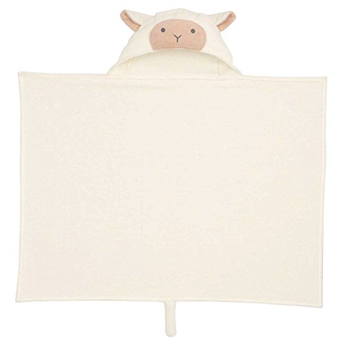 Image of Elegant Baby 100 Cotton Bath Wrap, One Size, Lambie