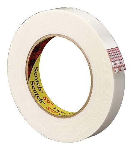 Filament Tape 897, 18mm X 55m X 0.15, Clear, 7000123441, Pack of 1