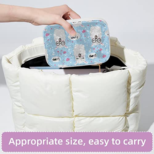 Boîte à bijoux de voyage double couche en cuir synthétique robuste - 5
