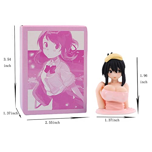 Petoor Essentials By Lotte Shaking Chest Girl Dashboard Decorations, Anime Figure Girl Car Ornament, Bobbleheads For Car Dashboard, Kawaii Action Model Doll For Room Desktop Car Dashboard #TOP4
