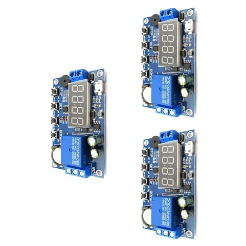 Temporizador de retardo digital para automatización de iluminación y motores de 5-30V