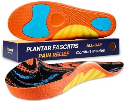 Footmaster Plantar Fasciitis Pain Relief Insoles,All-Day Comfort Orthotic Shoe Inserts with Arch Support,Shock Absorbing for Heel Pain and Flat Feet - View 3