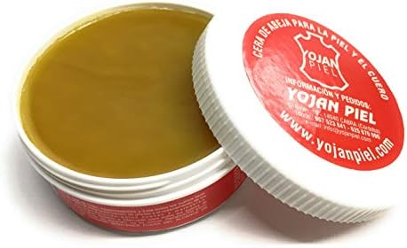 Cera de Abeja Impermeabilizante Para la Piel y el Cuero | Evita Grietas | Para Utilizar en Zapatos, Bolsos o Botas | Alarga la Duración del Calzado | Bálsamo para Cuero