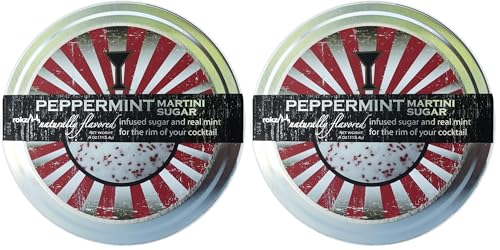 rokz Peppermint Infused Cocktail Sugar (Pack of 2)