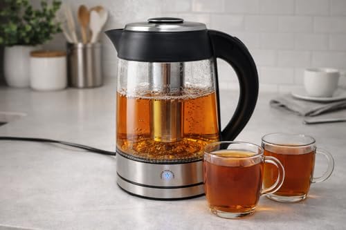 Tetera Eléctrica Golden Star con Infusor Extraíble 1.8L miniatura 2