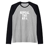 Repeal The NFA - Vintage Style - Raglan Baseball Tee