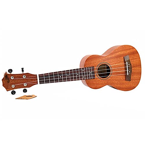 CAZARU 21 Pouces Ukulele Treble Sapele Uke 15 Fret 21 Pouces Mini Guitare hawaïenne Une Guitare ukulélé adaptée aux débutants - Les Beatles, Paul McCartney, John Lennon, RIngo Starr, George Harrison CAZARU 21 Pouces Ukulele Treble Sapele Uke 15 Fret 21 Pouces Mini Guitare hawaïenne Une Guitare ukulélé adaptée aux débutants – Image 5