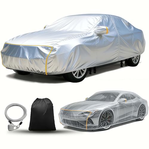 Funda Impermeable para Coche para Cadillac Eldorado Vi 1967-1969,Cubierta para Automóvil Resistentes A La Nieve Impermeables A Prueba De Viento Cubierta de Coche