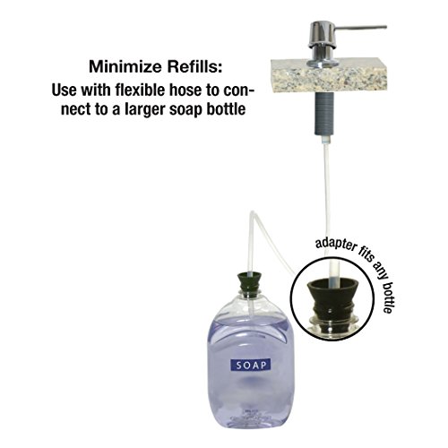 Danco 10037 Soap Dispenser With Straight Nozzle, 1 Pack, Chrome #TOP4