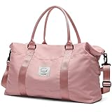 Suruid Travel Bag Weekender Carry on for Women, Travel Tote Bag Sports Gym Duffel Bag Overnight Bag