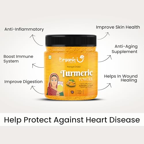 Organic Forever Natural Turmeric Powder (Haldi) 250g | High Curcumin & Natural Oils Retained | Pure, Fresh & Premium | Antioxidant & Anti-Inflammatory - Image 5