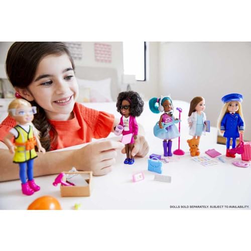Barbie Chelsea Muñeca con Accesorios Carrera 15 cm miniatura 7