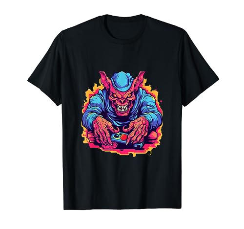 Mania: Virtual Tag of Terror - Halloween Demon T-Shirt