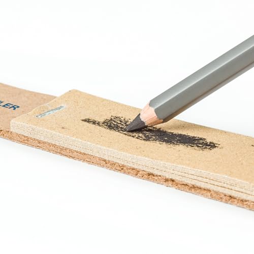 Miniatura 5 de Staedtler 923 23bk-C. Papel De Lija Para Afilar. Pack De 12 Hojas De Papel De Lija Fino Con Mango De Madera.