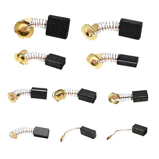 40 PCS Electric Motor Carbon Brushes, Replacement Brushes for Power Tools, Universal Motor Carbon Brush Set, for Electric Drills, Saws, Grinders, Vacuum Cleaners
