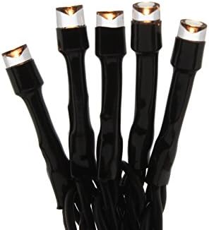 Festive Christmas String Lights, Battery Operated Timer LED, Warm White, 100 bulbs