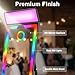 Magic Mirror Photo Booth 65“ with Camera and Printer,43'' Interactive Touch Screen Mirror Photo Booth with RGB Mood Light,Instant Print and Share for Professional Party Photography
