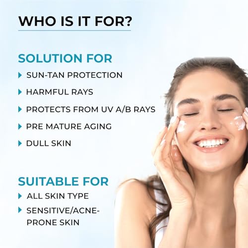 Image of DR. SAKHIYA'S 1% Hyaluronic Sunscreen Aqua Gel with SPF 50 PA++++ For Broad Spectrum, UV A, UV B & Blue Light Protection - 50g (Pack Of 1) / Non-Comedogenic /Non-greasy /Non-sticky