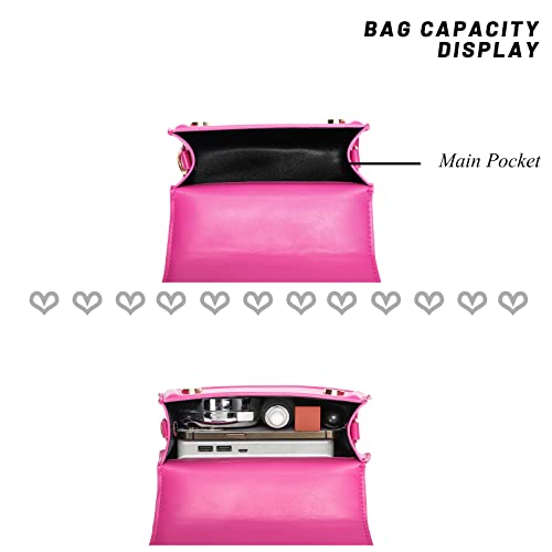 Image of SHUIANGRAN Stylish and Simple Crossbody Bag Small Square bag Purses for Women Satchel Shoulder bag Bag Purse