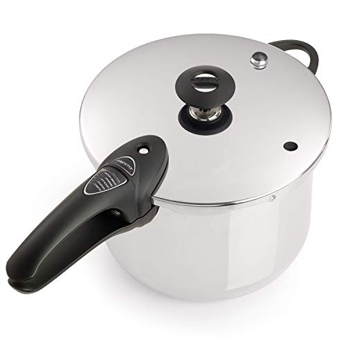 Presto 01365 6-Quart Stainless Steel Pressure Cooker