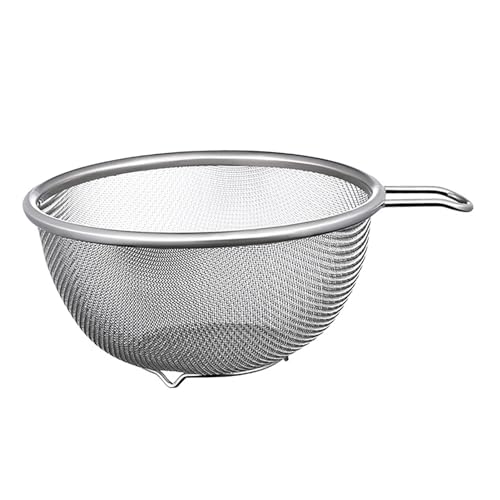 Colador fino de malla acero inoxidable grande