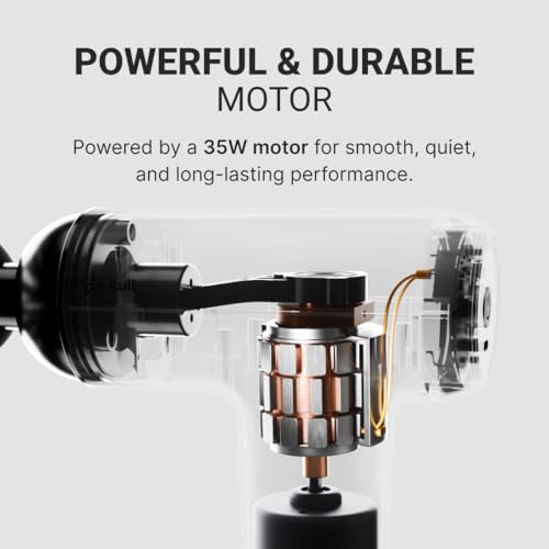 Image of Cult Impact Pro Gun Whole Body Massager, 4500Mah Battery, 6 Speed Intensities, Deep Tissue Pain Relief, Multicolour