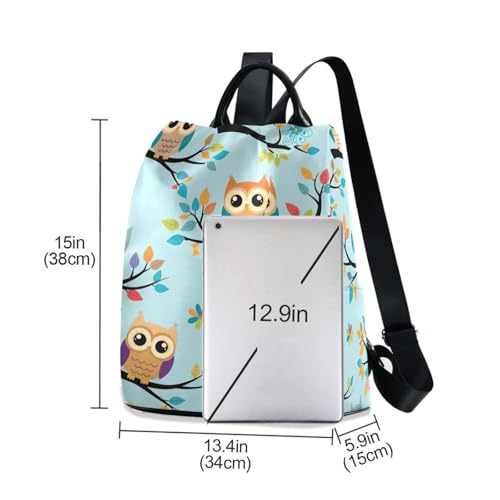 Mochila de búhos alegra tus días con seguridad 3