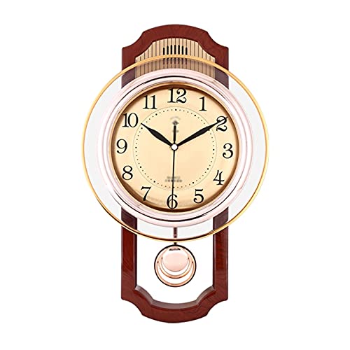 Horloge murale grande taille salon chiffres arabes pendule 10,6 pouces pour maison