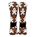 UTRSIFB Girl's Leisure Sports Socks, All Season Stockings, Soft Fashion Breathable Dress Decor Boots Socks Christmas Gingerbread