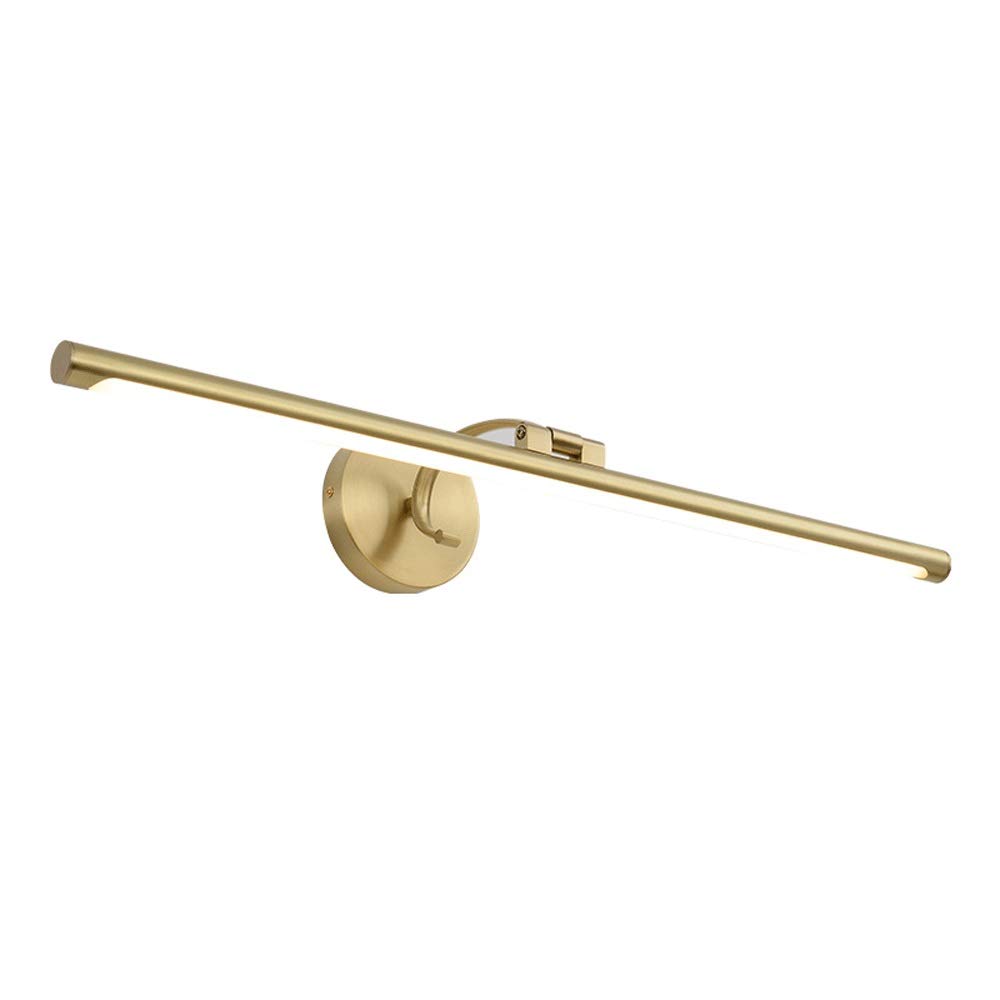 Siet Illuminazione da parete da bagno 3 Colore TEMP TEMP LED LED Lampada a specchio a LED 270 ° Ruotable Interno in ottone Specchio Specchio Lampada a 3 colori Modifica per armadietto specchio Dressin