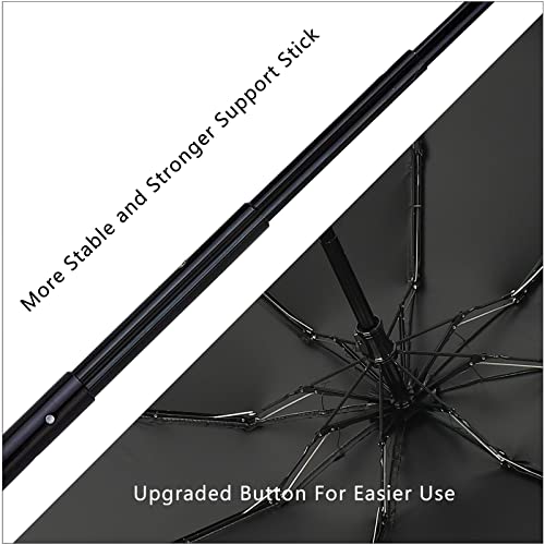 image for GAOYAING Upgraded Compact Travel Umbrella Sun&Rain Lightweight Small a