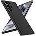 X-level for Samsung Galaxy S24 Ultra Case Slim Fit Ultra-Thin Super Soft TPU [Guardian Series] S24 Ultra Phone Back Cover Light Protective Matte Finish Coating Shockproof Case for Men Woman -Black