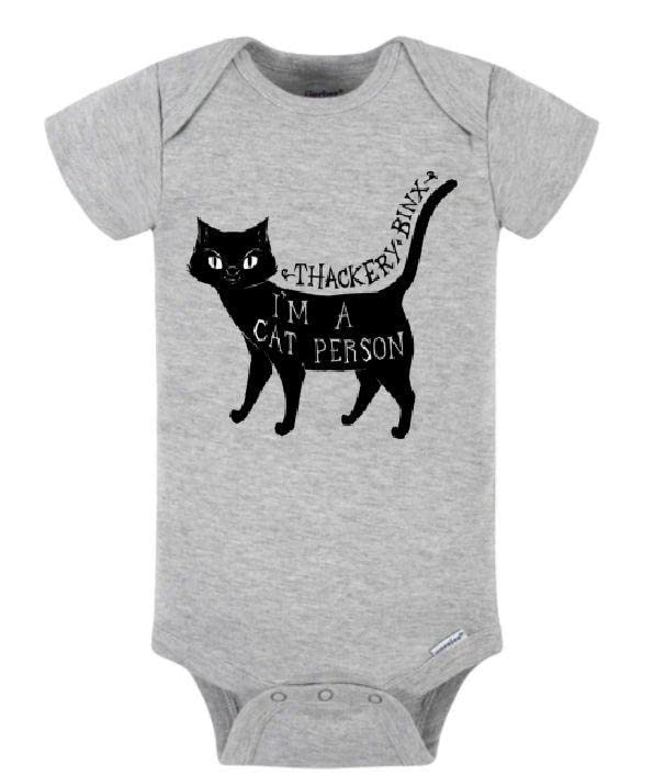 Hocus Pocus Halloween Baby Bodysuit - Binx the Cat2