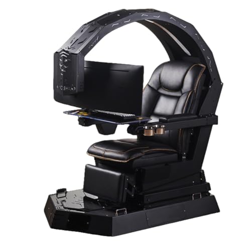 Dxysyldrun Zero-Gravity Gaming Chair with 3-Monitor Support