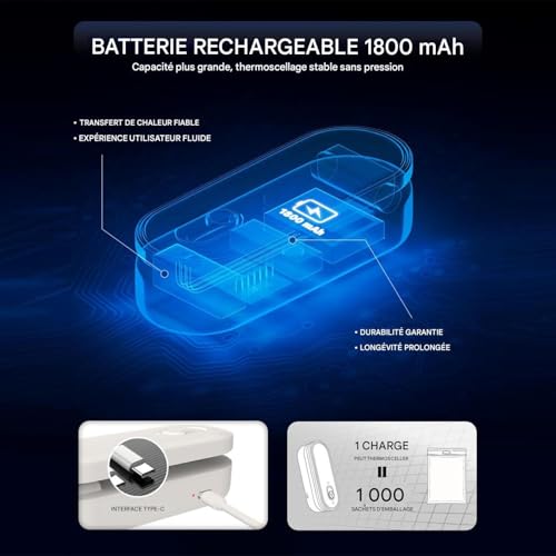 Sellador portátil USB de bolsas para evitar desperdicio de comida 5
