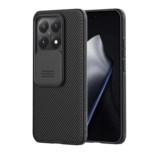 Nillkin pour Xiaomi 15T Coque 2025 5G | Protection pour Appareil Photo avec Coque Slide Camera, résistante aux Chocs et aux Rayures, Compatible avec Xiaomi 15T 6,83...
