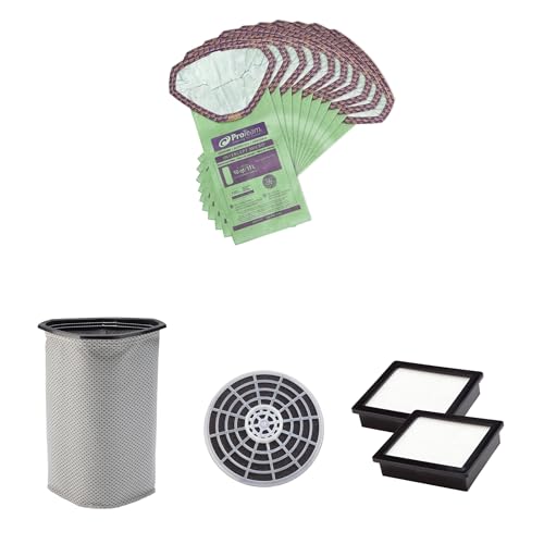 ProTeam Super Coach Pro 10 Commercial Backpack Vacuum Filter Maintenance Kit, Reduce Wear/Tear and Keep Your Vacuum Performing Optimally by Replacing All Filters Regularly - Complete Set