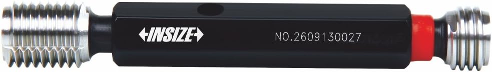 INSIZE 4139-24P Fine Thread Plug Gage, 6H, Go and No-go, ISO 1502, M24 x 1