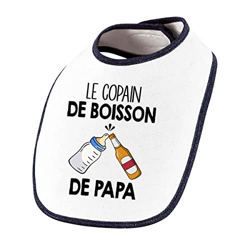 Planetee Bavoir bébé Le copain de boisson de papa Bière