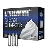 Lovelymate 8.4g Whipped Cream Chargers, 10-Pack x5