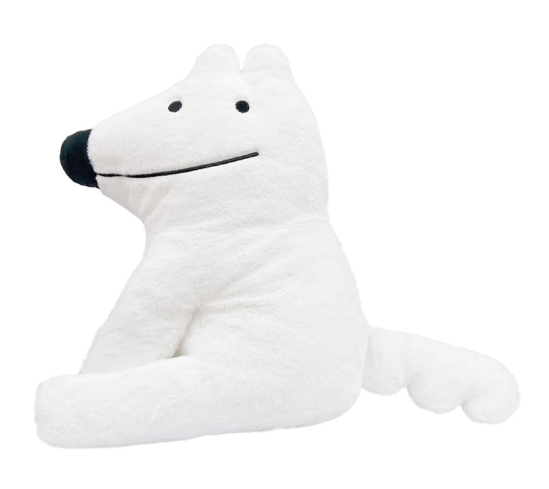 本間あきら　おすわりウルフくん　ぬいぐるみLL＆M Amazon.co.jp: ウルフくん ぬいぐるみLL 本間あきら おすわりウルフ