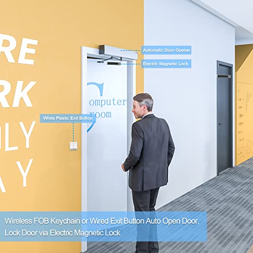 Olideauto Olide-120Bs Automatic Door Openers Residential With Aluminum Alloy Fail Safety 400Lbs Electric Magnetic Lock #TOP2